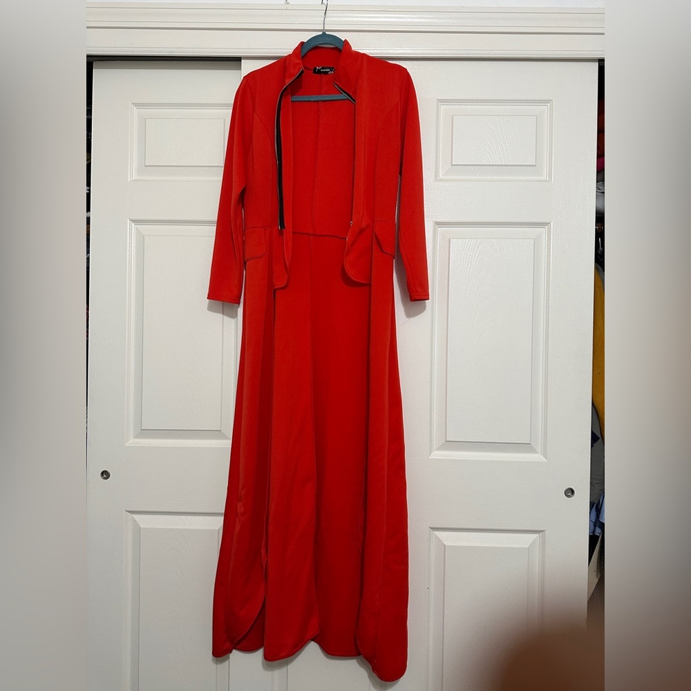 Elegant Red Women's jacket